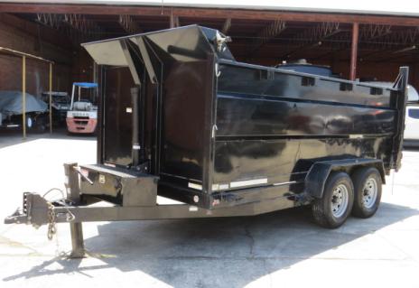 2021 Novae Corp SURE-TRAC 14' DUMP TRAILER